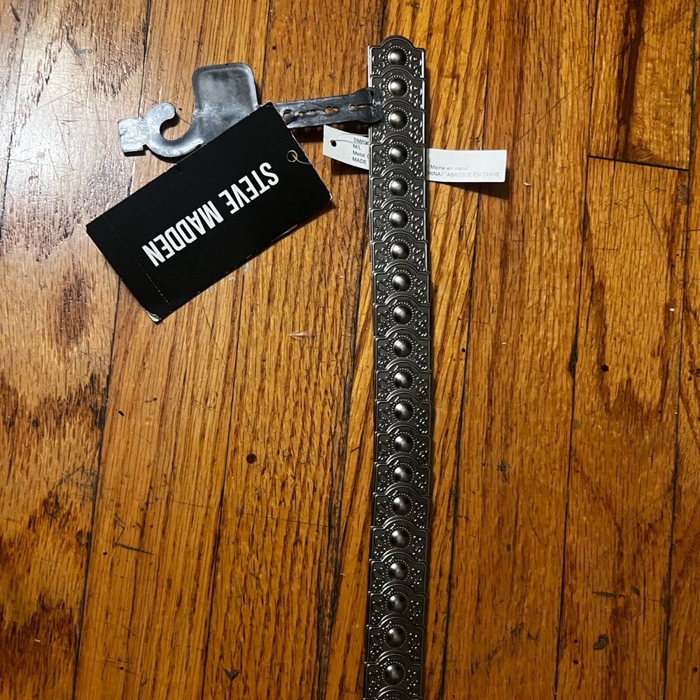 Metal belt by Steve Madden